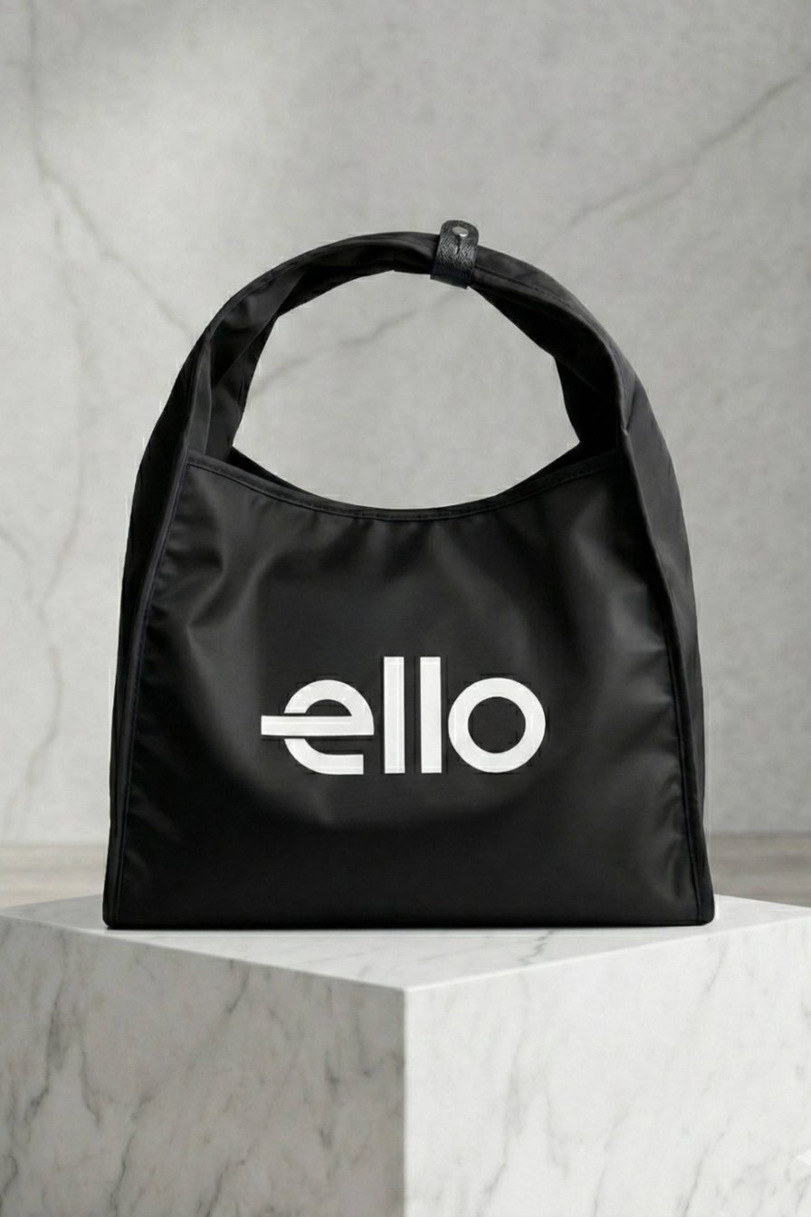 Bolso sacola Ello Negro